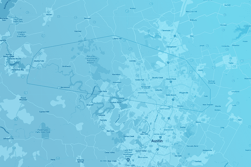 DR HVAC Services | Service Area Map