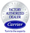 Carrier Factory Authorized Dealer Logo